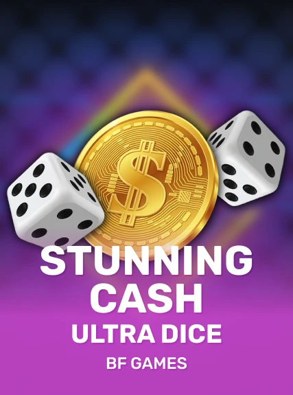 Stunning Cash Ultra Dice game tile