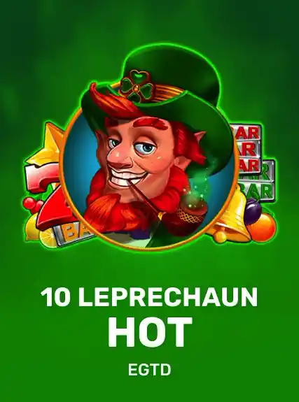 10 Leprechaun Hot game tile