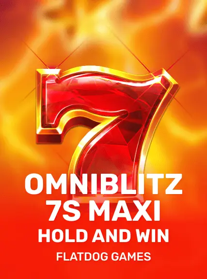 OmniBlitz 7s Maxi Hold and Win game tile
