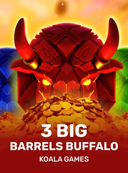 3 Big Barrels Buffalo game tile