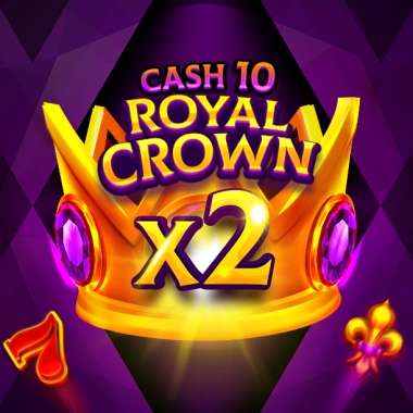 Cash 10 Royal Crown game tile