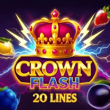 Crown Flash: 20 lines game tile