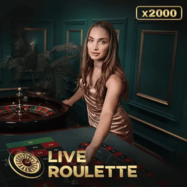 Live Roulette X2000 game tile