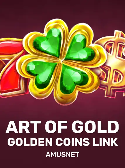Art of Gold Golden Coins Link game tile