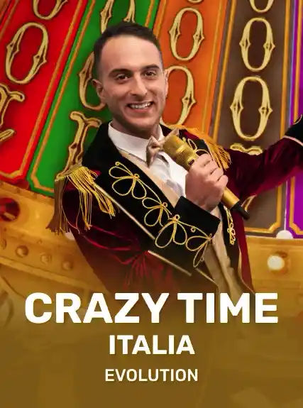 Crazy Time Italia game tile