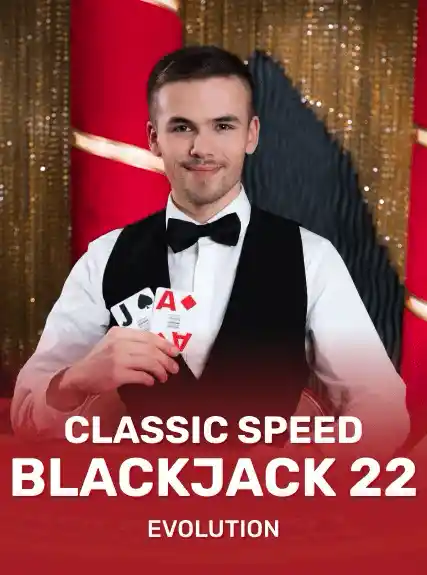 Classic Speed Blackjack 22 game tile