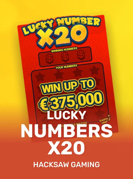 Lucky Numbers x20 game tile