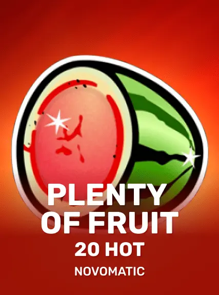 Plenty of Fruit 20 Hot game tile