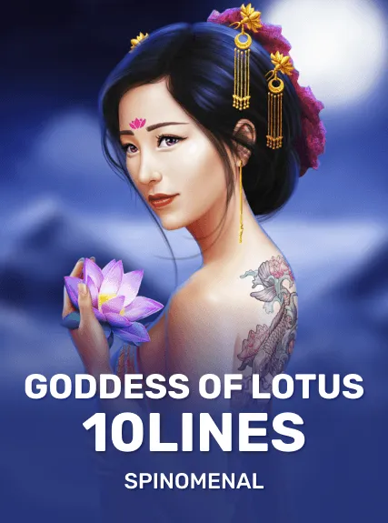 Goddess Of Lotus - 10 Lines game tile