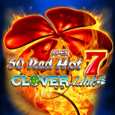 50 Red Hot 7 Clover Link game tile