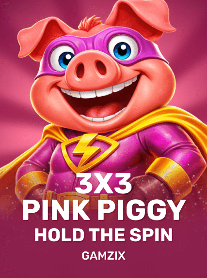 3x3 Pink Piggy: Hold the Spin