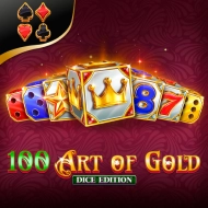100 Art of Gold Dice Edition game tile