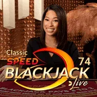 Classic Speed Blackjack 74 game tile