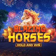 Blazing Horses Hold and Win game tile