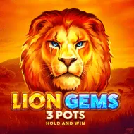 Lion Gems 3 Pots game tile