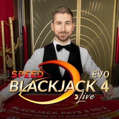 Evo Speed Blackjack 4 game tile