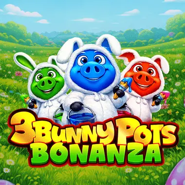 3 Bunny Pots Bonanza