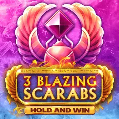 3 Blazing Scarabs Hold and Win