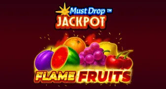 Must Drop JACKPOT Flame Fruits game tile