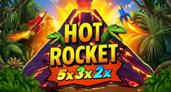 HOT ROCKET 5x 3x 2x game tile