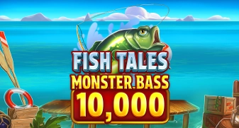Fish Tales Monster Bass 10,000 game tile