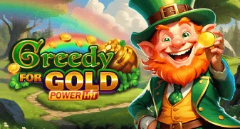 Greedy for Gold Power Hit game tile
