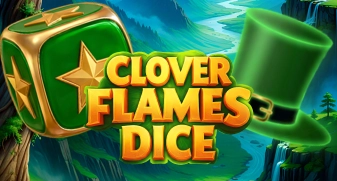 Clover Flames Dice game tile