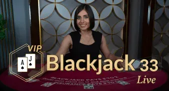 Blackjack VIP 33 game tile
