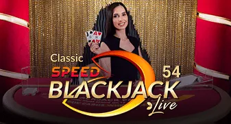 Classic Speed Blackjack 54 game tile
