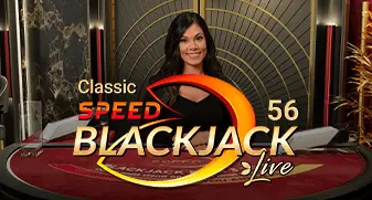 Classic Speed Blackjack 56 game tile
