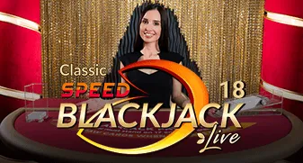 Classic Speed Blackjack 18 game tile