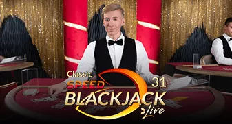 Classic Speed Blackjack 31 game tile