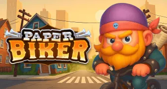 Paper Biker game tile