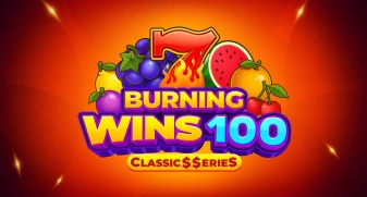 Burning Wins 100: Classic$$erieS game tile
