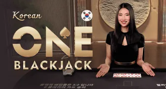 Korean ONE Blackjack game tile