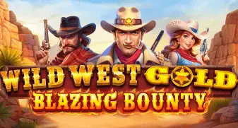 Wild West Gold Blazing Bounty game tile