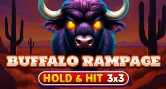 Buffalo Rampage - Hold & Hit 3x3 game tile