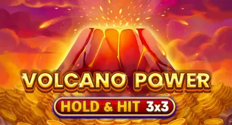 Volcano Power - Hold & Hit 3x3 game tile