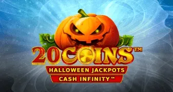 20 Coins Halloween Jackpots game tile