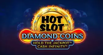 Hot Slot Diamond Coins game tile