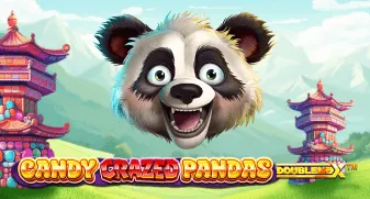 Candy Crazed Pandas DoubleMax game tile