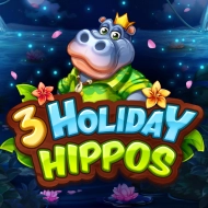 3 Holiday Hippos game tile