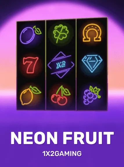 Neon Fruit game tile