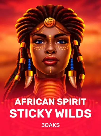 African Spirit Sticky Wilds game tile