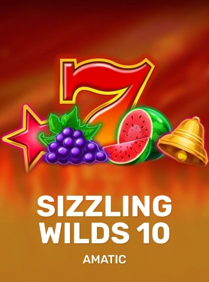 Sizzling Wilds 10 game tile