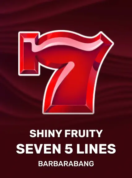 Shiny Fruity Seven 5 Lines game tile