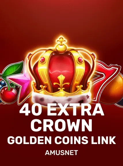 40 Extra Crown Golden Coins Link game tile