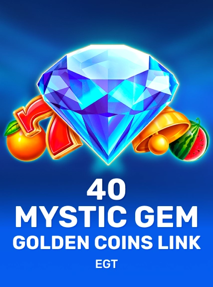 40 Mystic Gem Golden Coins Link game tile