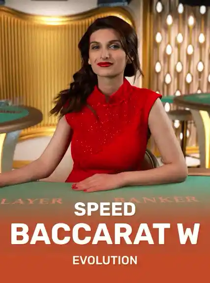 Speed Baccarat W game tile