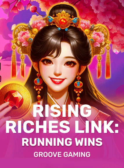 Rising Riches Link: Running Wins game tile